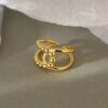 1657 Gold Plated Ring