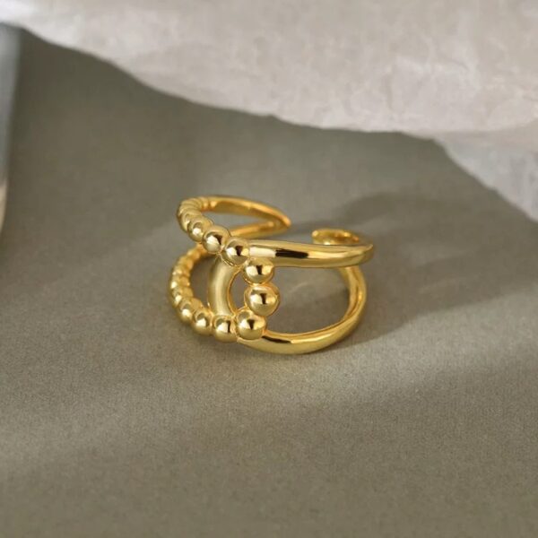 1657 Gold Plated Ring - Image 6