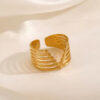 1659 Gold Plated Ring