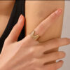1659 Gold Plated Ring