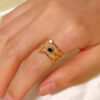 1658 Gold Plated Ring