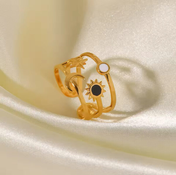 1658 Gold Plated Ring - Image 6