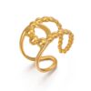 1657 Gold Plated Ring