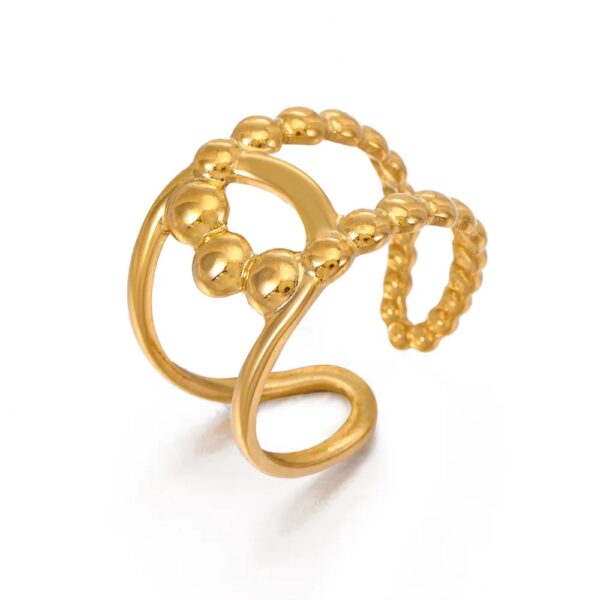 1657 Gold Plated Ring - Image 8