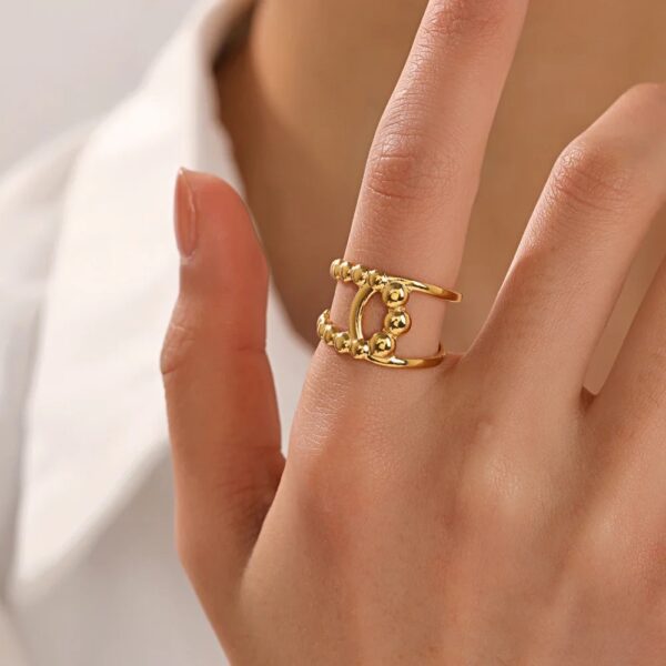 1657 Gold Plated Ring - Image 2