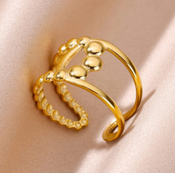 1657 Gold Plated Ring - Image 5