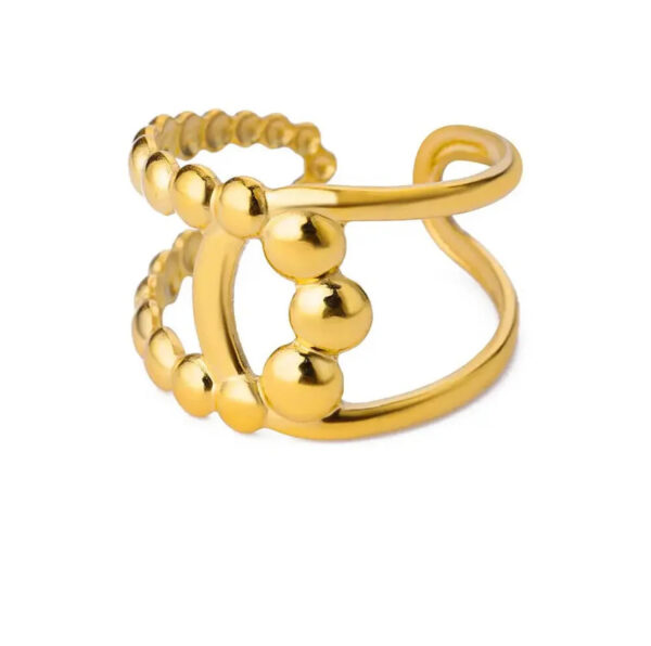1657 Gold Plated Ring - Image 7