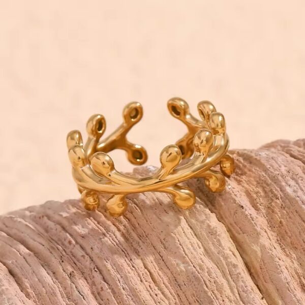 1661 Gold Plated Ring - Image 2