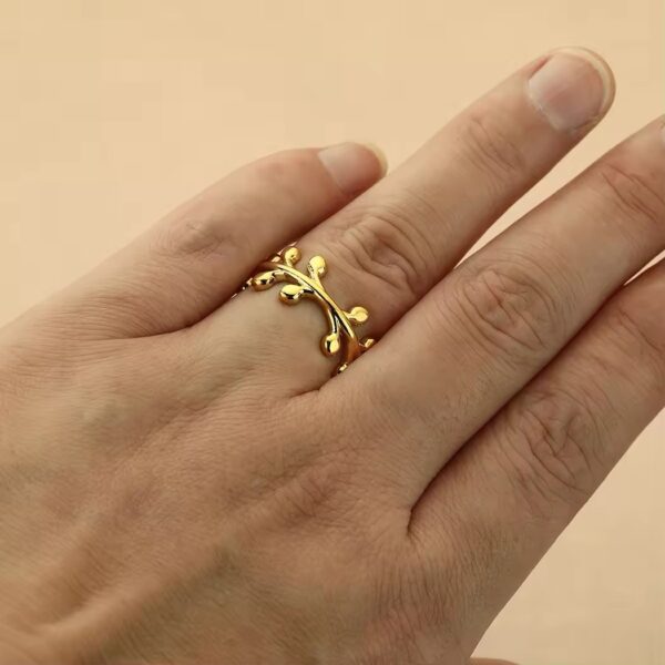 1661 Gold Plated Ring - Image 8