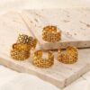 1663 Gold Plated Ring