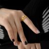 1664 Gold Plated Ring