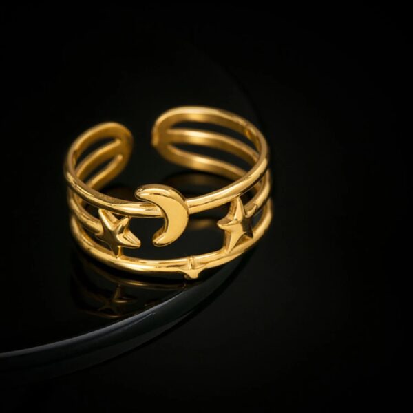 1664 Gold Plated Ring