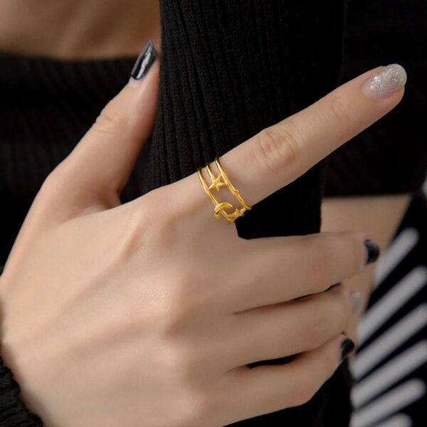 1664 Gold Plated Ring - Image 2