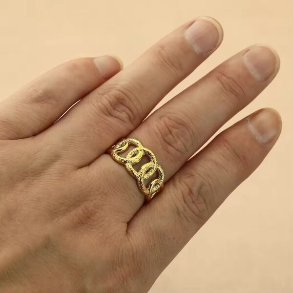 1662 Gold Plated Ring - Image 3