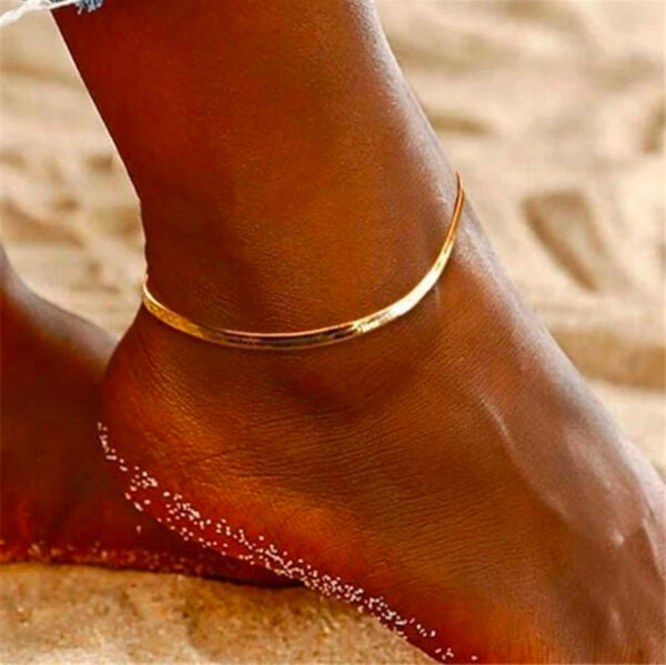 1599 Gold Plated Anklet - Image 5