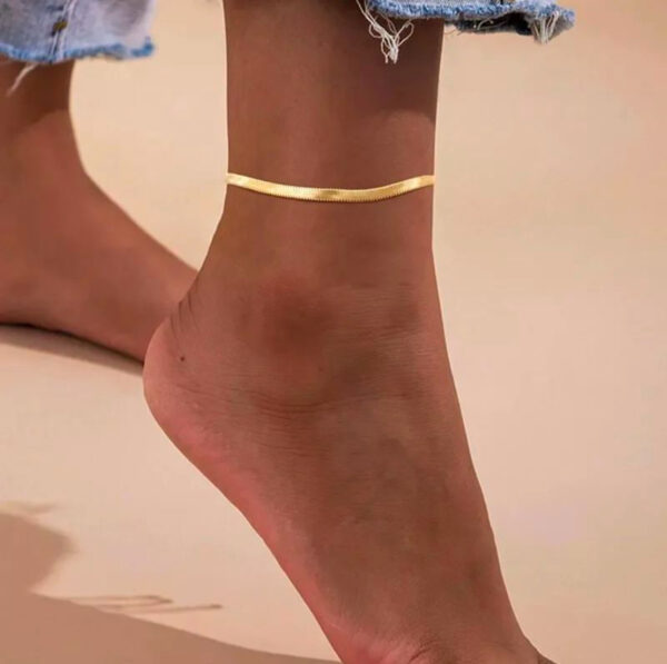 1599 Gold Plated Anklet - Image 9