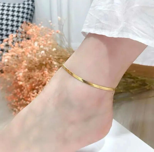 1599 Gold Plated Anklet - Image 10