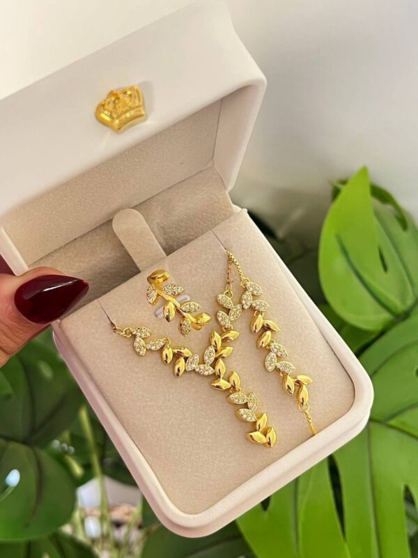 1635 Gold Plated Set