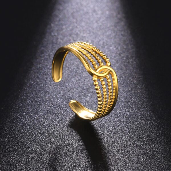 1717 Gold Plated Ring - Image 3
