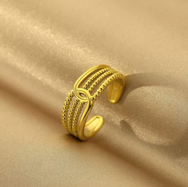 1717 Gold Plated Ring - Image 2
