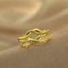 1719 Gold Plated Ring