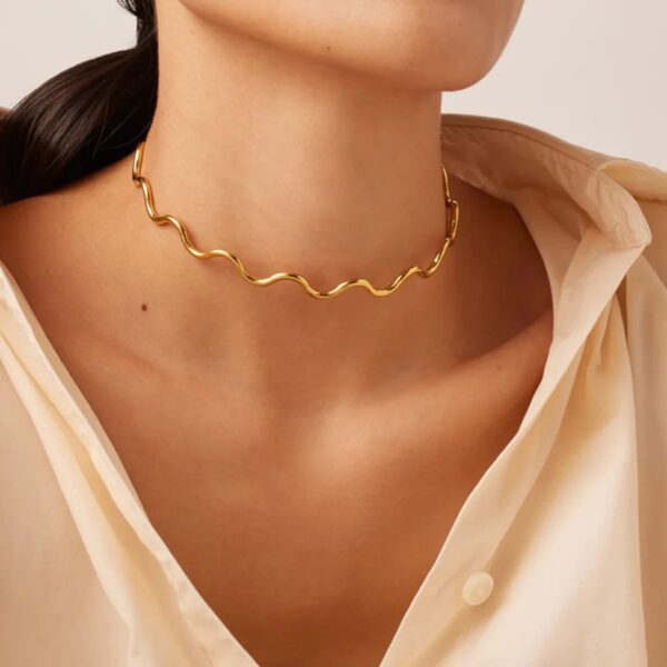 1727 Gold Plated Choker