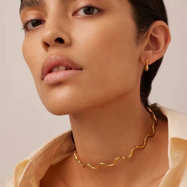 1727 Gold Plated Choker - Image 3