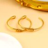1668 Gold Plated Bangle