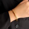 1668 Gold Plated Bangle