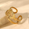 1665 Gold Plated Ring