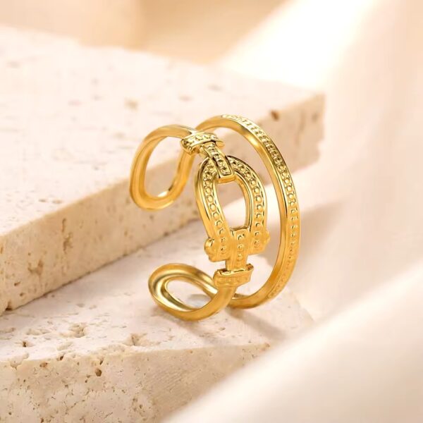 1665 Gold Plated Ring