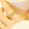1673 Gold Plated Ring