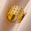 1671 Gold Plated Ring