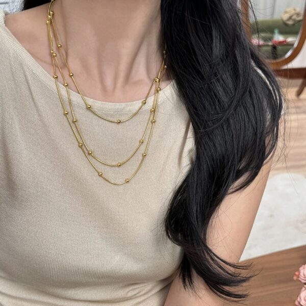 1675 Gold Plated Necklace - Image 2