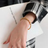 1676 Gold Plated Bangle