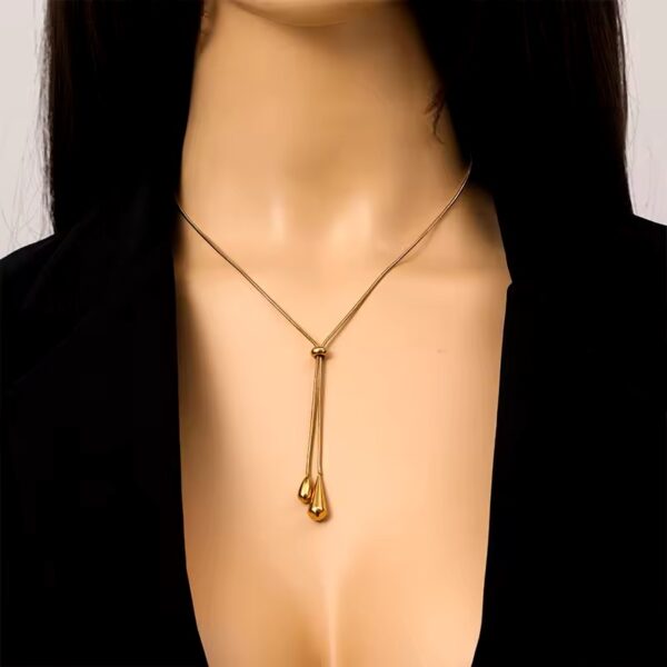 1682 Gold Plated Necklace - Image 4