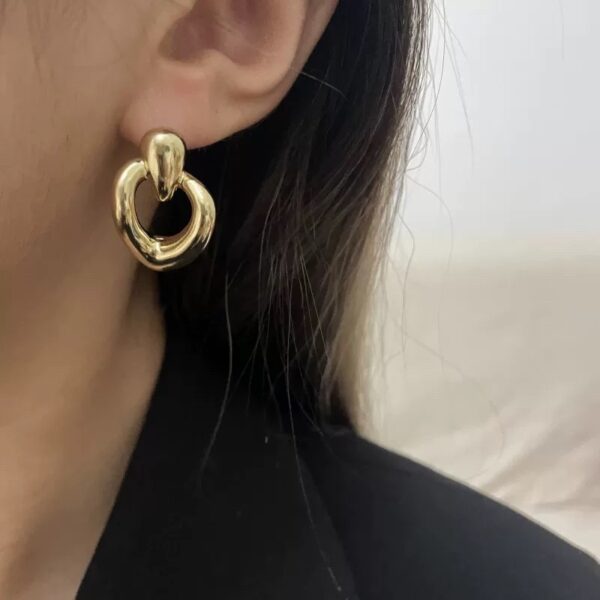 1689 Gold Plated Earrings - Image 8