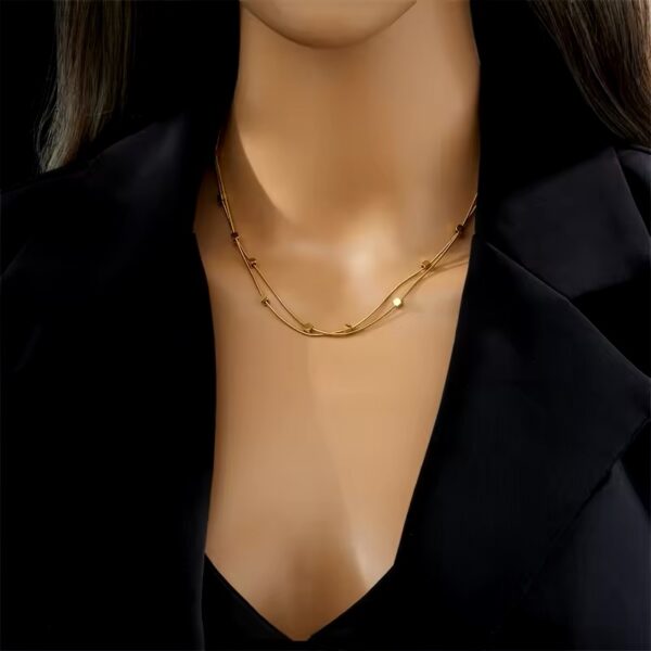 1686 Gold Plated Necklace - Image 5
