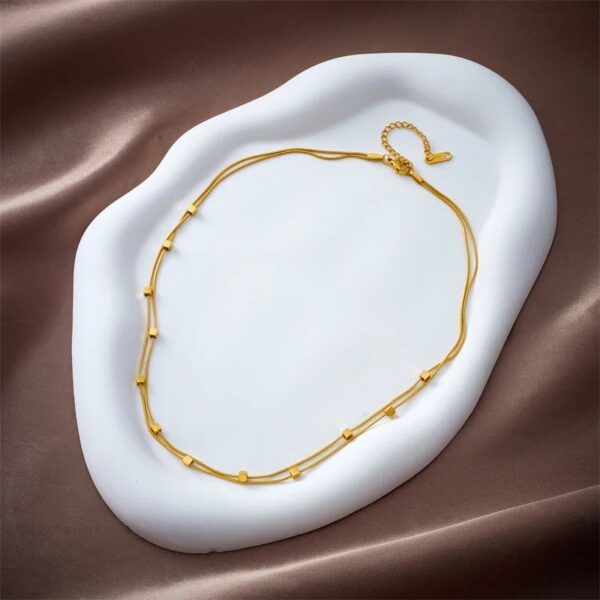1686 Gold Plated Necklace - Image 6