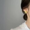 1687 Gold Plated Earrings
