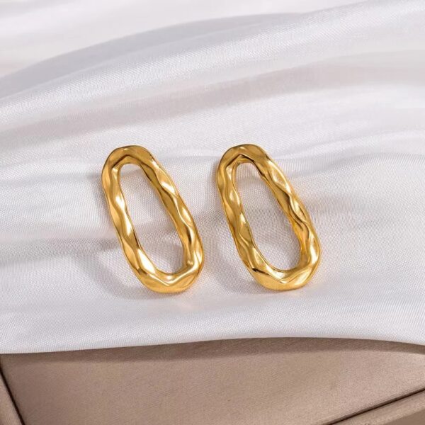 1688 Gold Plated Earrings - Image 2
