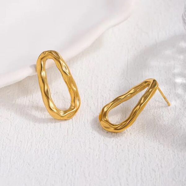 1688 Gold Plated Earrings - Image 3
