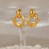 1689 Gold Plated Earrings