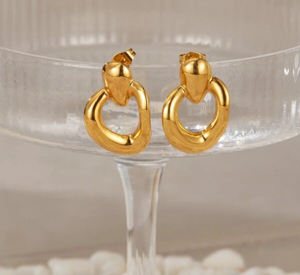 1689 Gold Plated Earrings