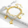 1711 Gold Plated Bracelet