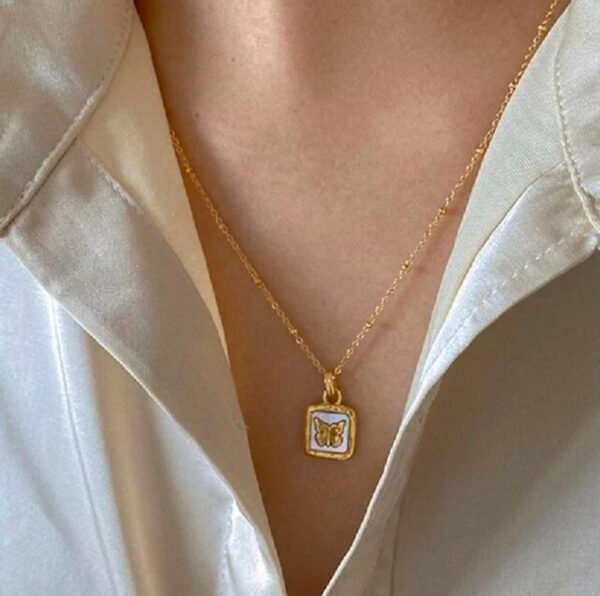 1701 Gold Plated Necklace - Image 4