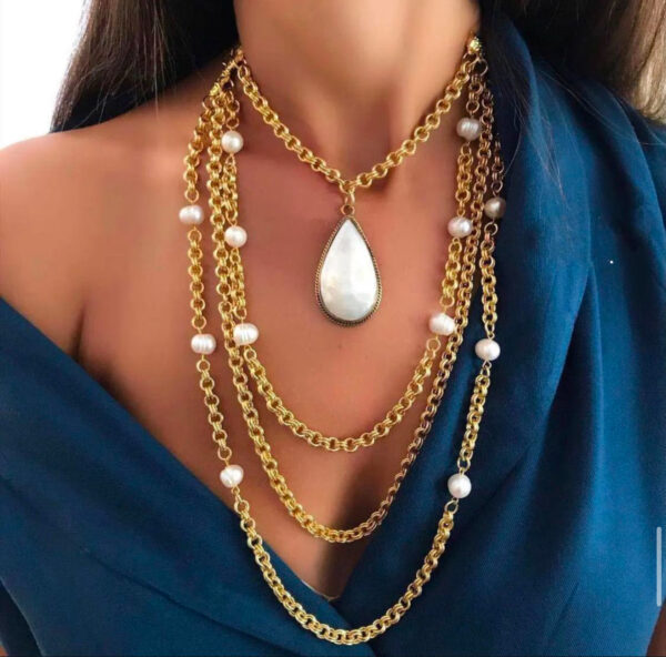 1698 Gold Plated Necklace