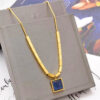 1697 Gold Plated Necklace