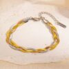 1706 Gold Plated Necklace & Bracelet