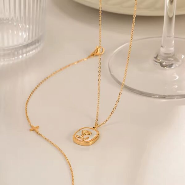 1695 Gold Plated Necklace - Image 6